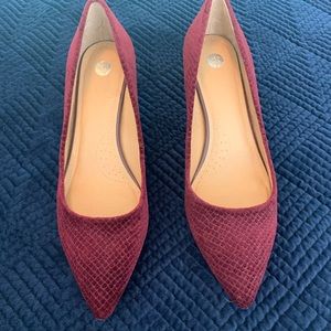 💜 DB Burgundy Heels